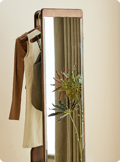 旋转穿衣镜挂衣架