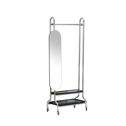 Pivot Mirror Garment Rack