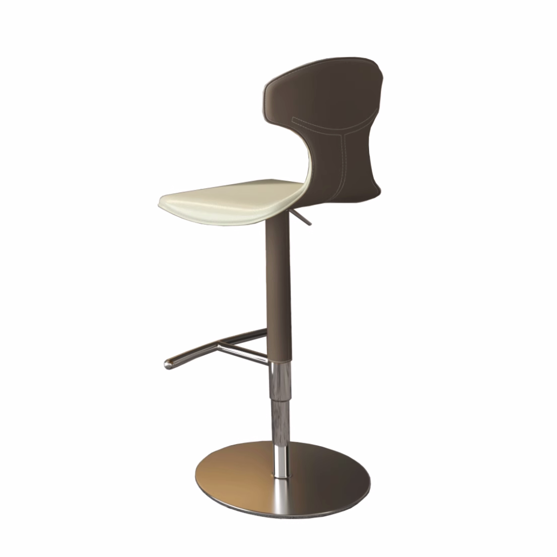 Vero Leather Bar Stool