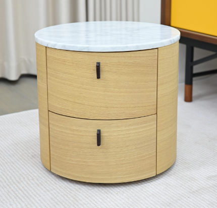 Oris Marble Bedside Table