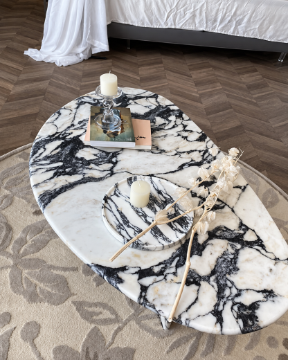 Arabescato Marble Coffee Table