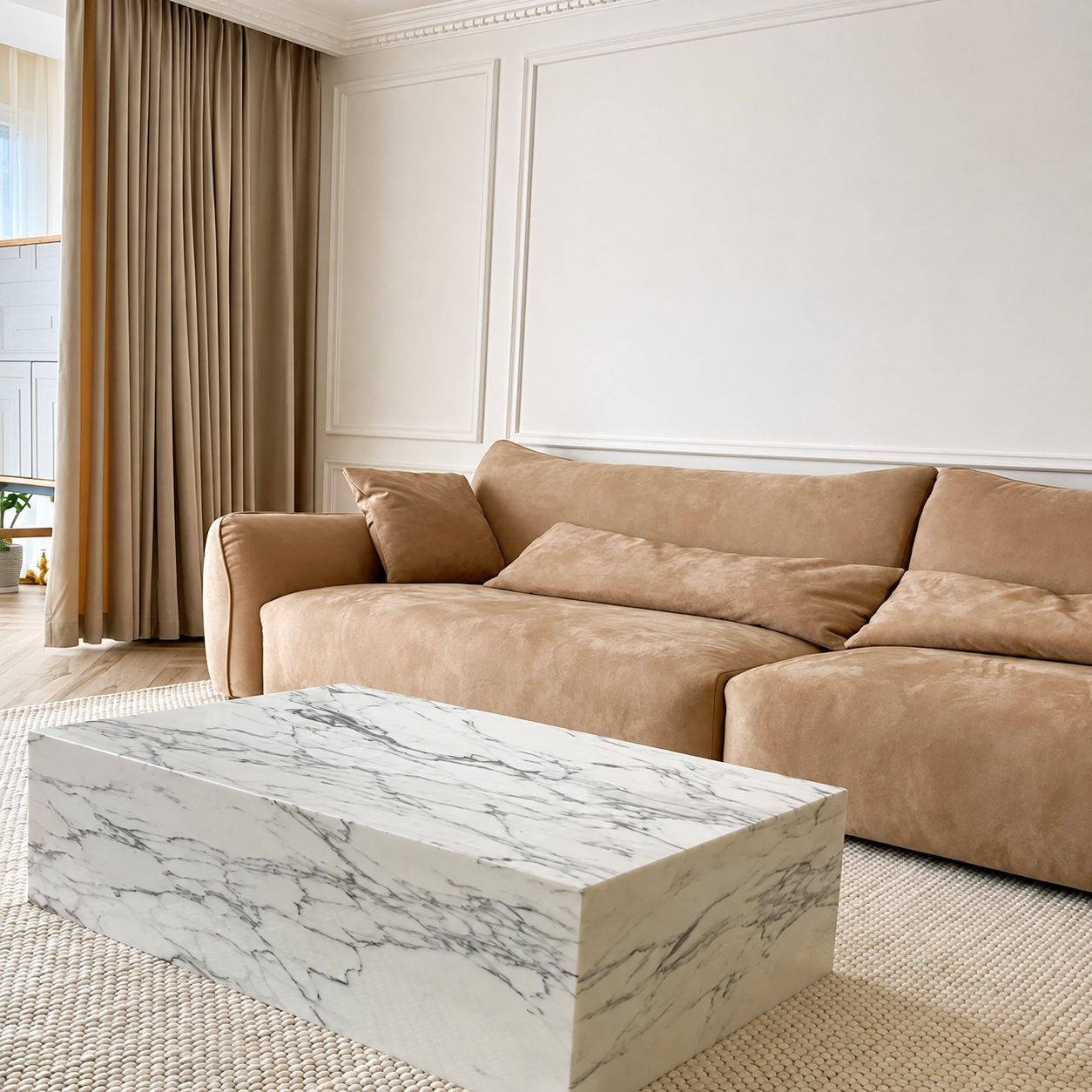 Bianco Marble Coffee Table