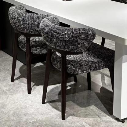 克洛蒂尔德餐椅  布艺