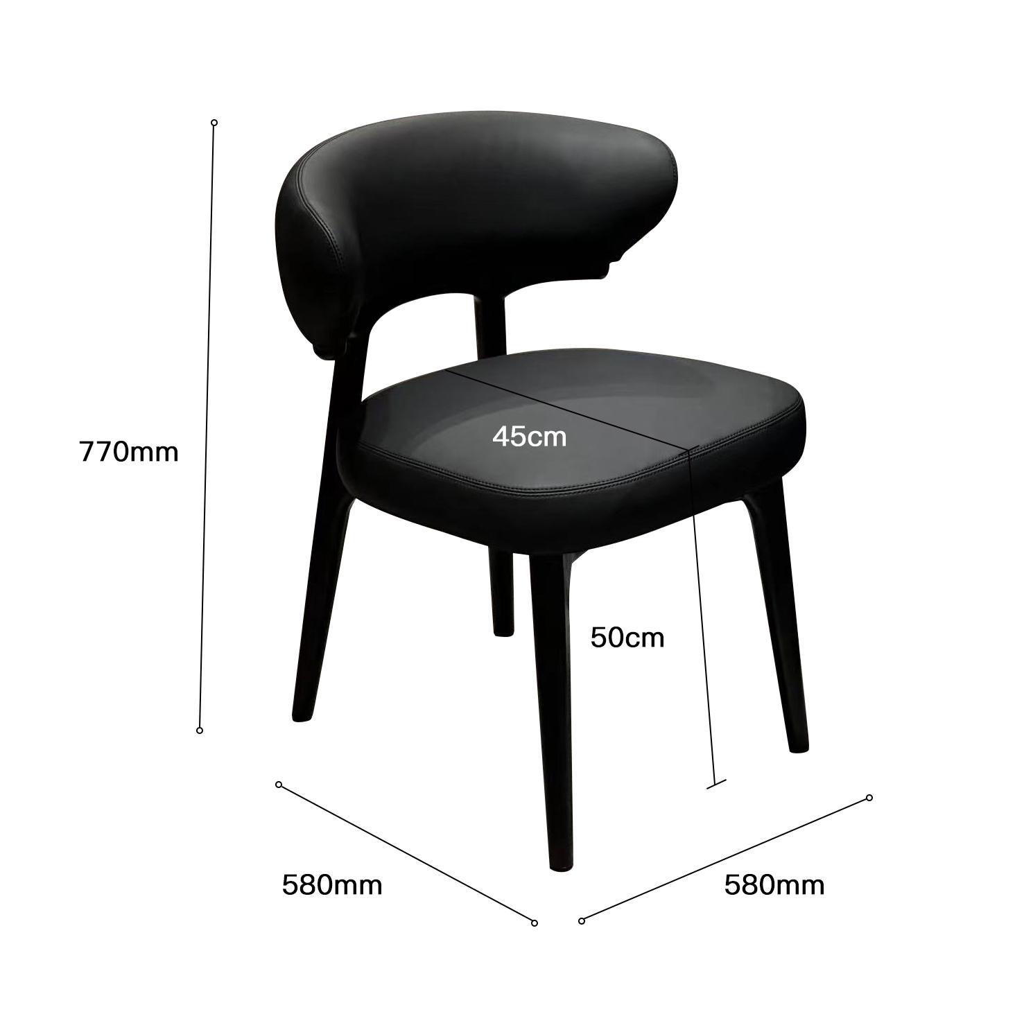 克洛蒂尔德餐椅 真皮