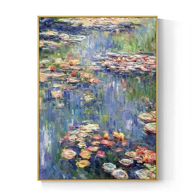 100% Hand-painted 3D Canvas - Flower-LUX CASA