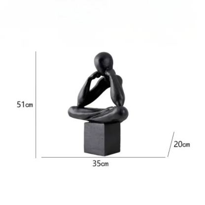 沉思者雕塑摆件