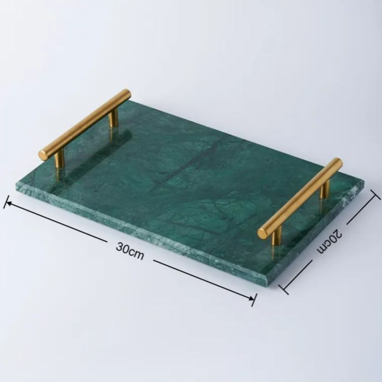 翡翠绿托盘