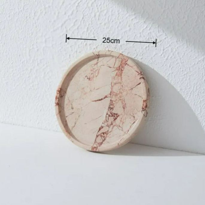 欧式简约托盘-粉