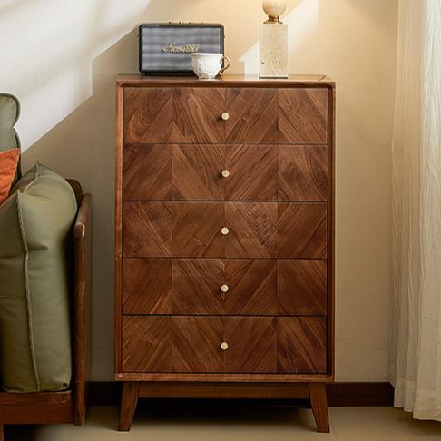 拼花五斗柜