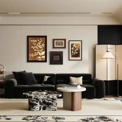 Shadow Form Framed Print B