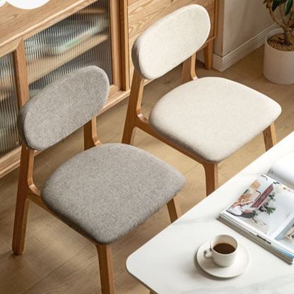 Botany Dining Chair-Polyester Fabric