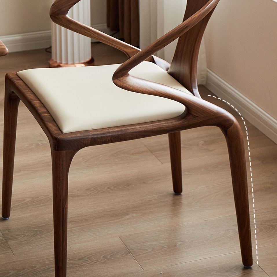 Flow Walnut Dining Chair