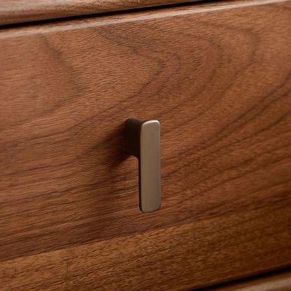 Luna Walnut Bedside Table