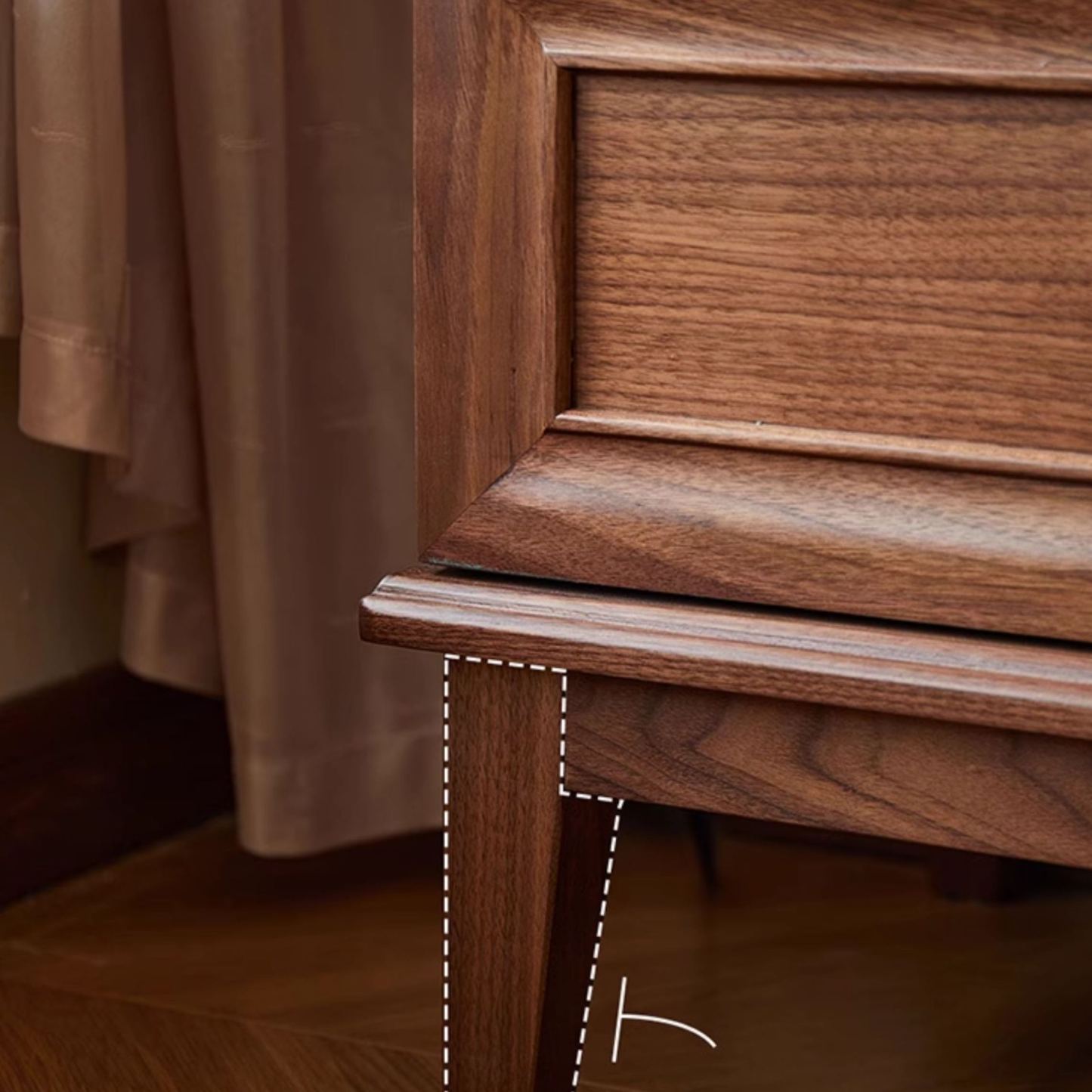 Hamilton Walnut Seven-Drawer Cabinet