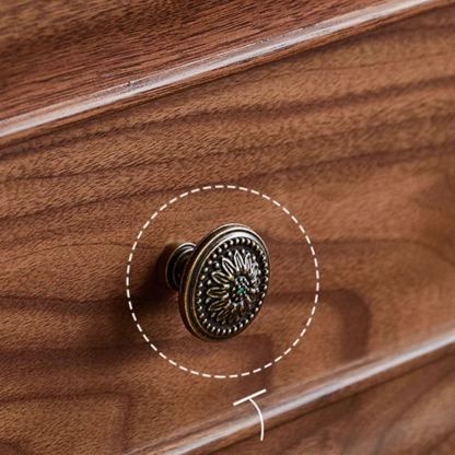 Hamilton Walnut Seven-Drawer Cabinet