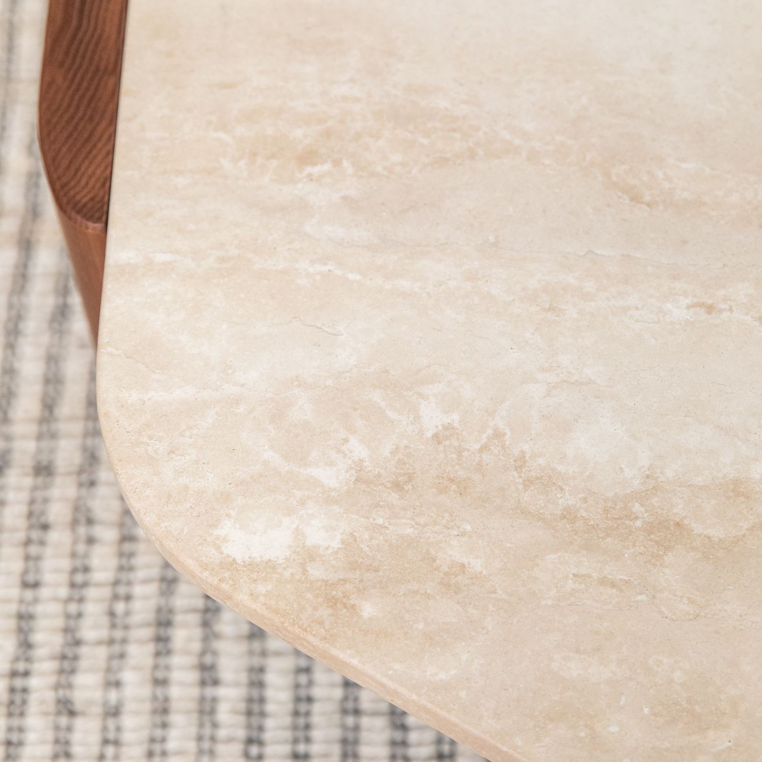 Elara travertine Coffee Table