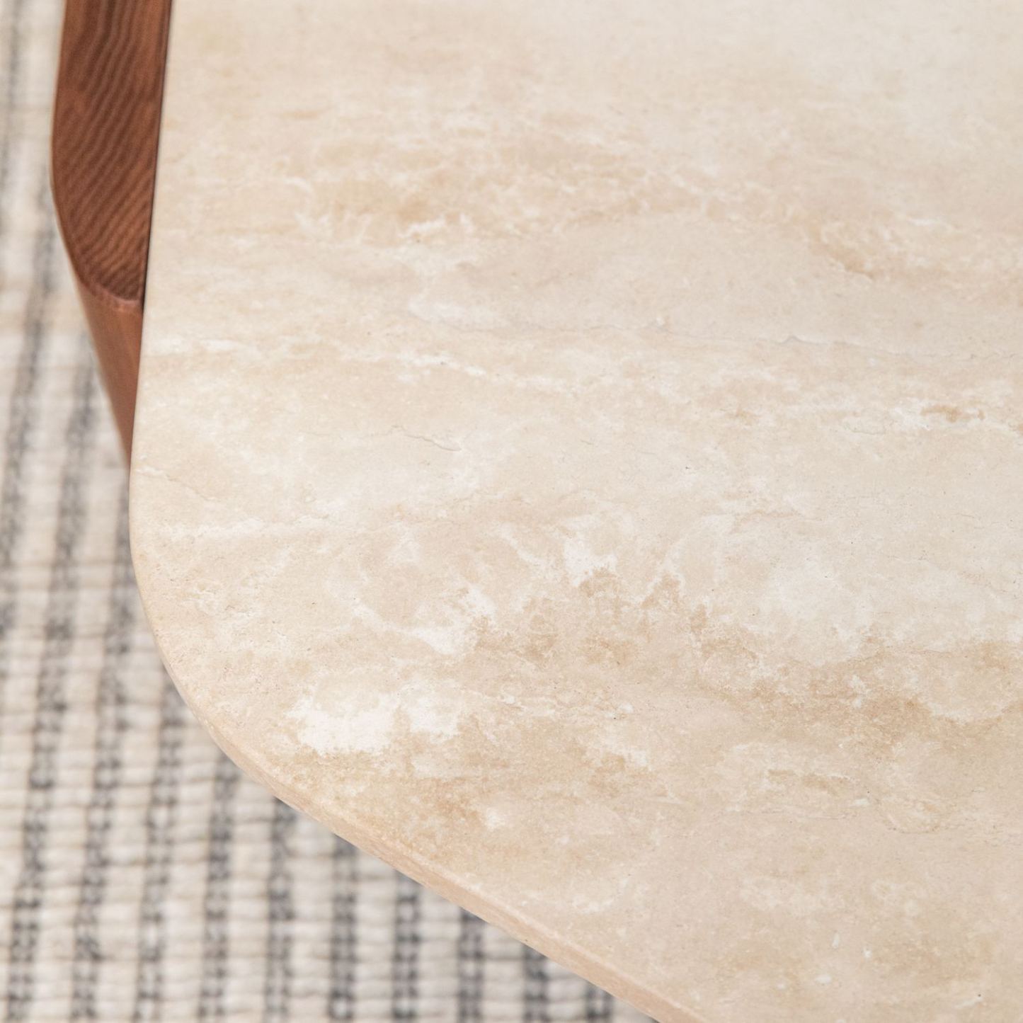 Elara travertine Coffee Table