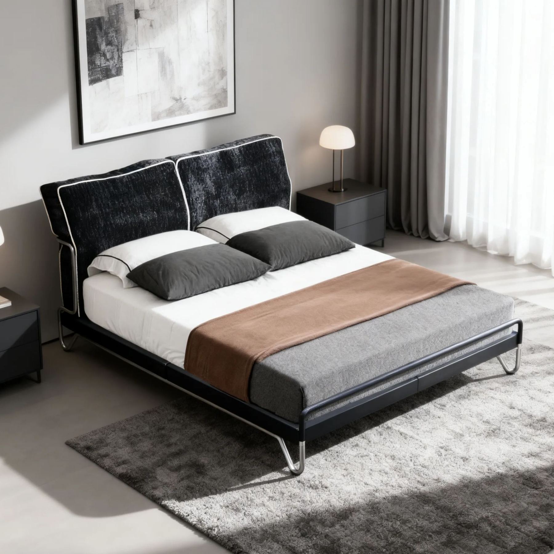 Iron Throne Bed - Fabric