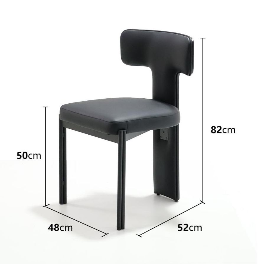 T字餐椅黑色