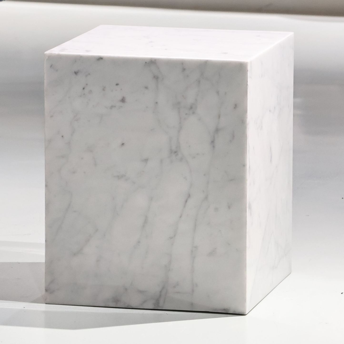 Alabaster Natural Marble Sidetable