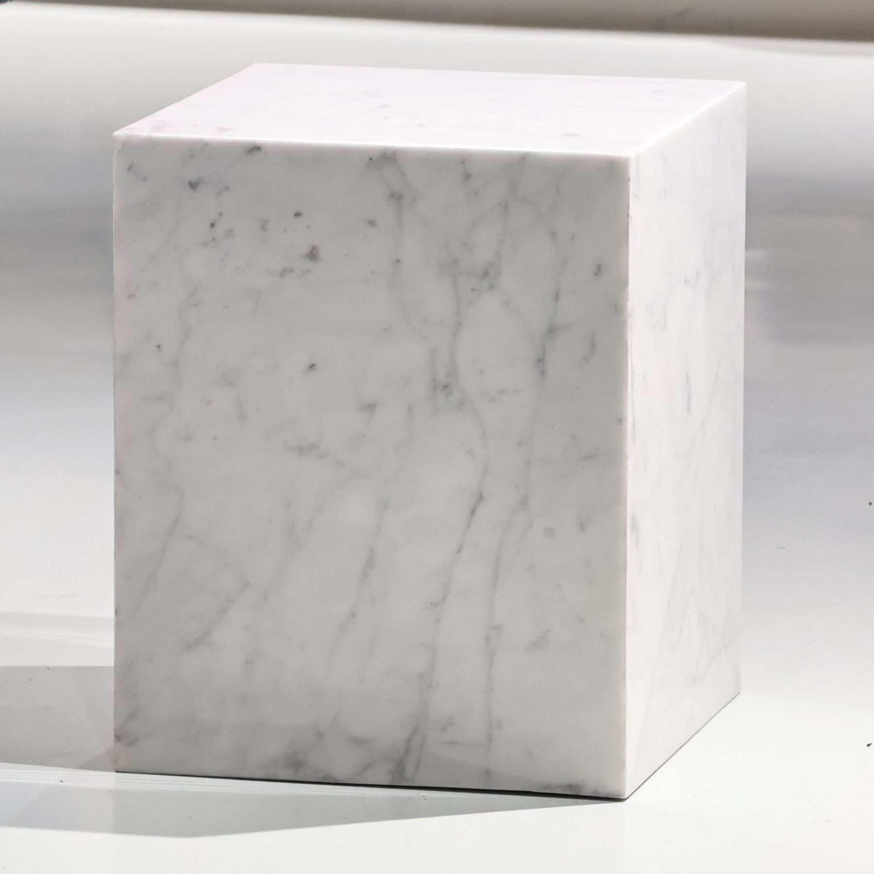 Alabaster Natural Marble Sidetable