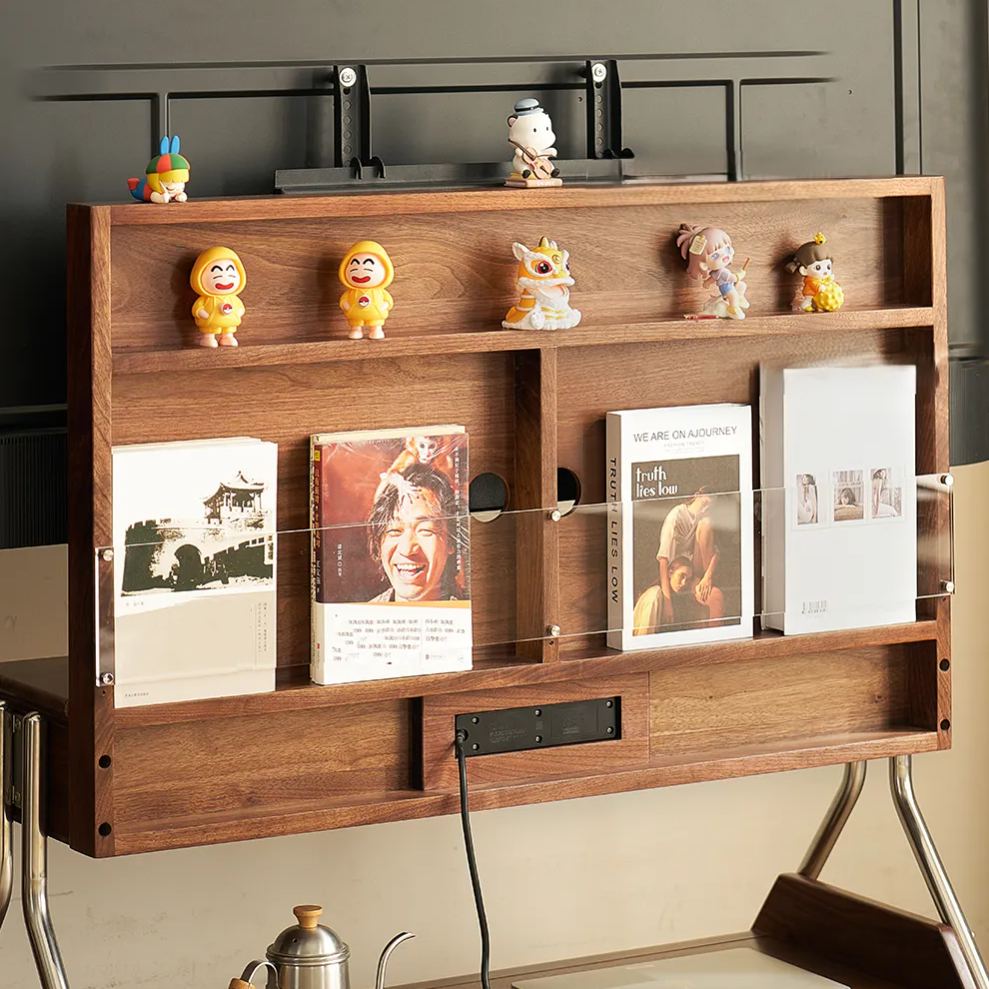 AeroMove Walnut TV Stand