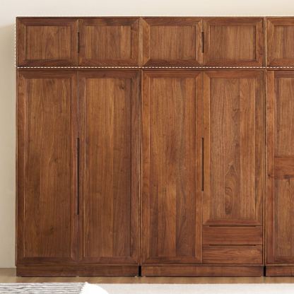 Walden Modular Walnut Wardrobe