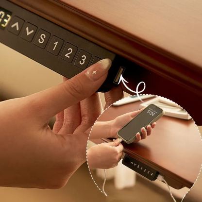 AeroLift Solid Wood Standing Desk