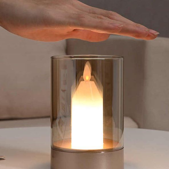 Aurora Glow Candle Lamp