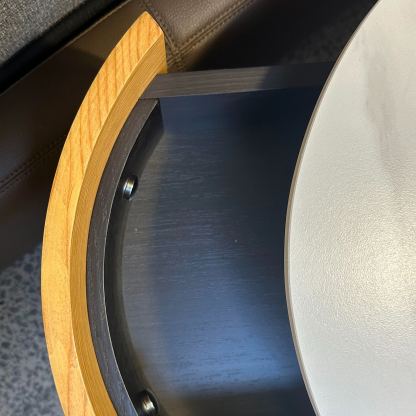 Aura Curve Bedside Table