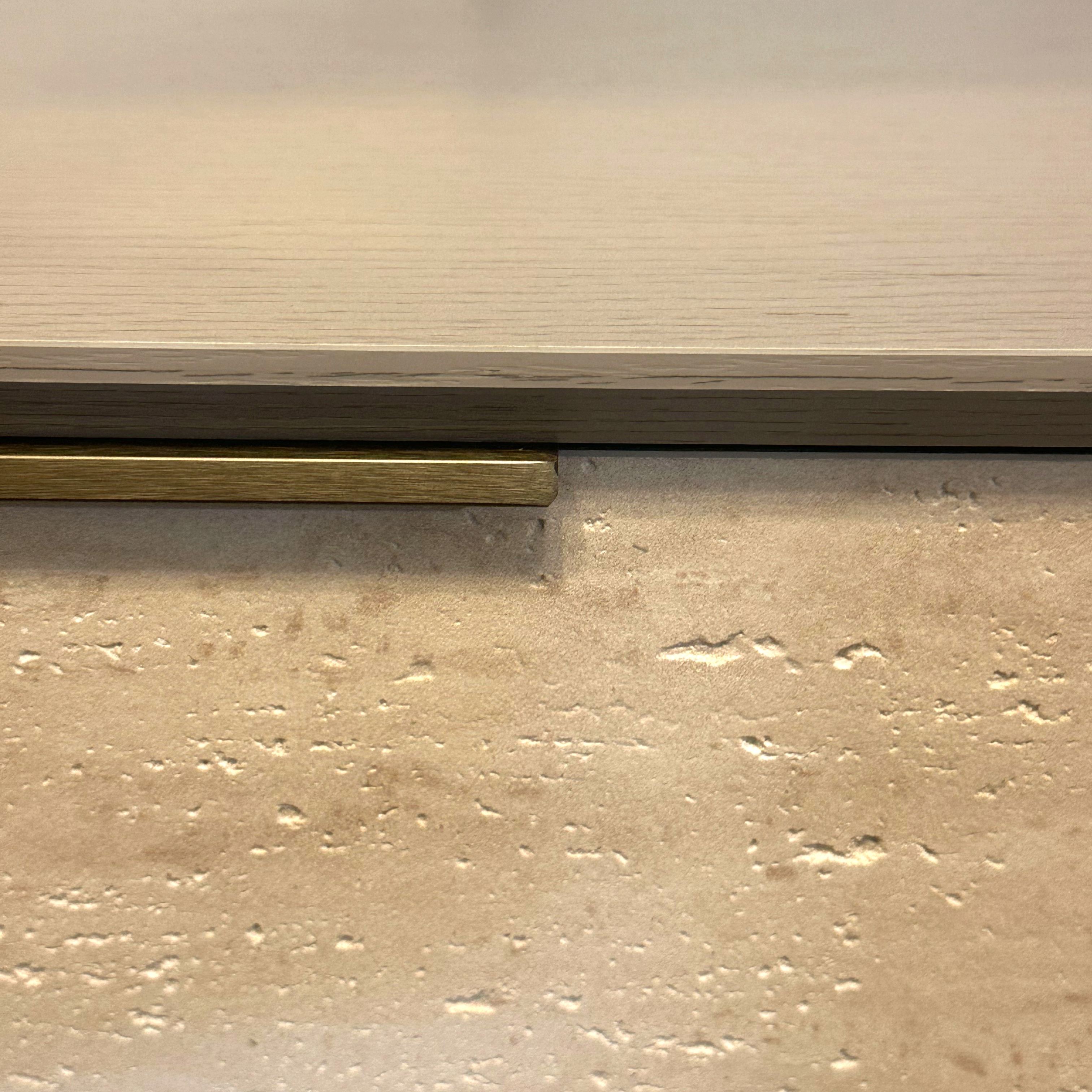 Travertine Essence Bedside Table