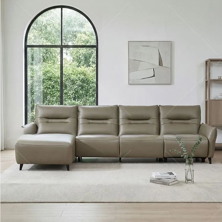 Aurelia Electric Leather Recliner Sofa