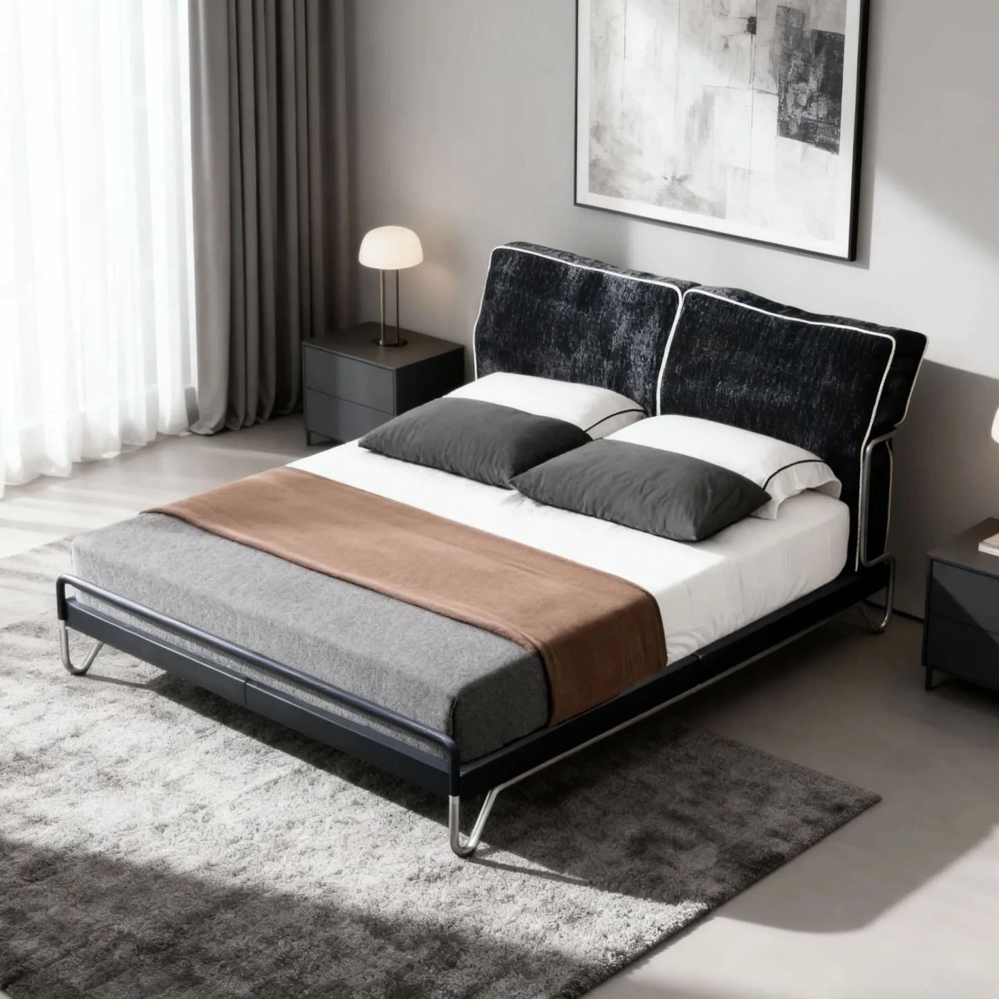 Iron Throne Bed - Fabric