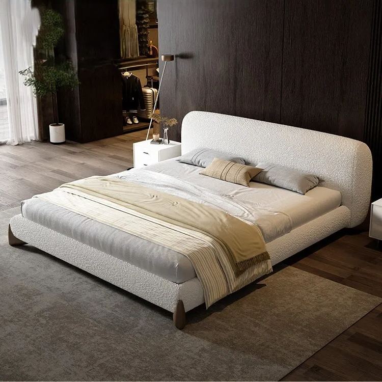 CloudNest Bouclé Bed