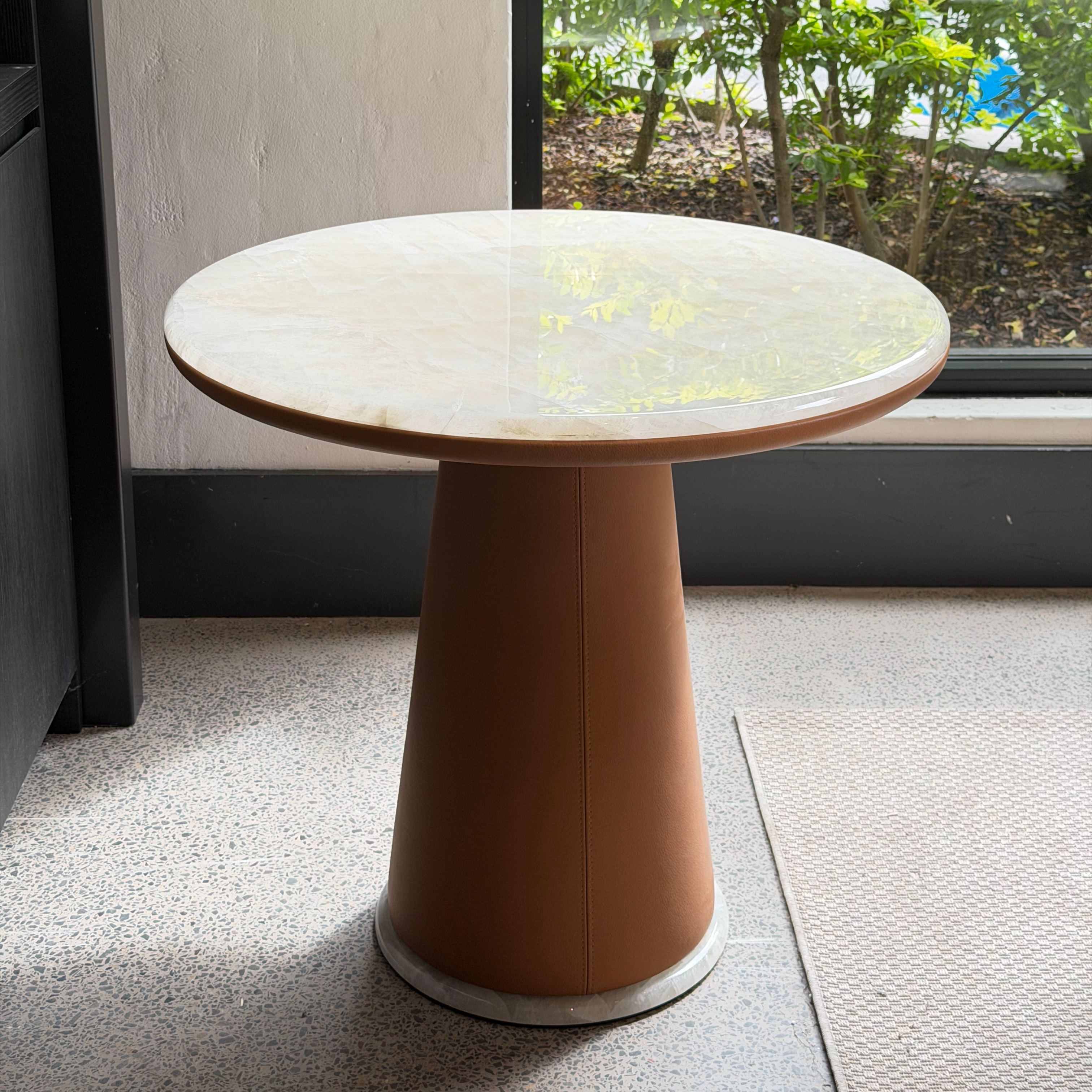 Clouda Marble Side Table