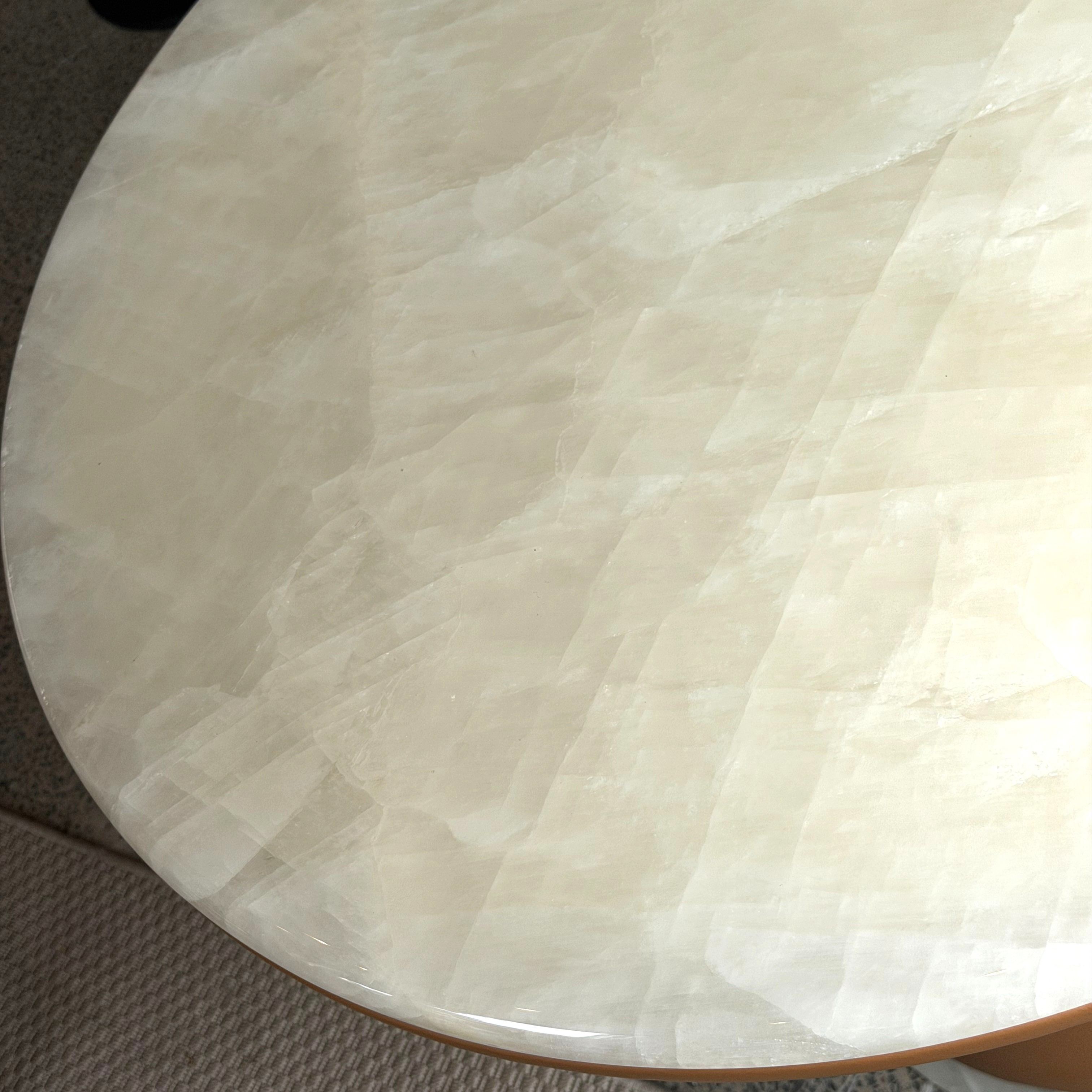 Clouda Marble Side Table