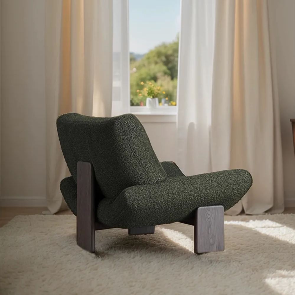 Alder Curve Lounge Chair