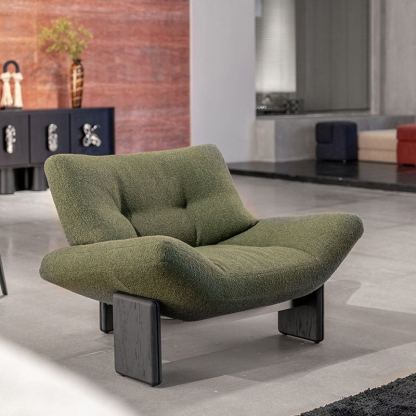Alder Curve Lounge Chair