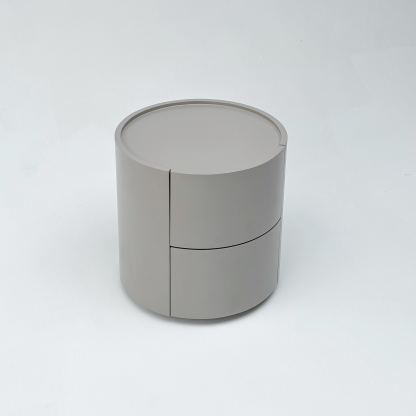 Cylindrical Bedside Table