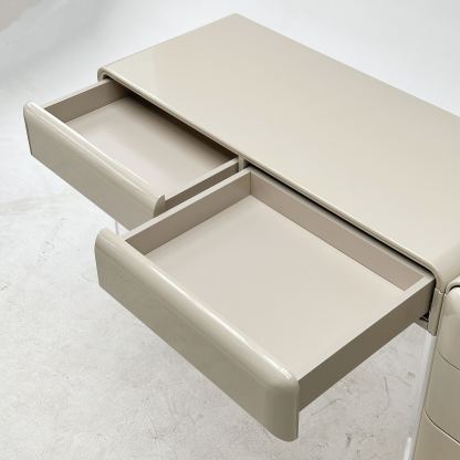  Luxe Acrylic Leg Vanity Desk