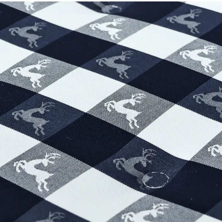 Blue Checkered Electric Mattress