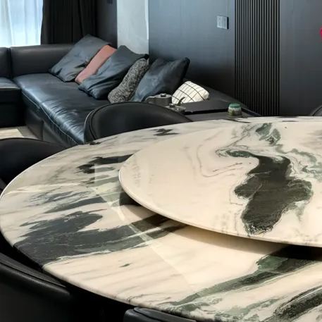 Panda White Natural Marble