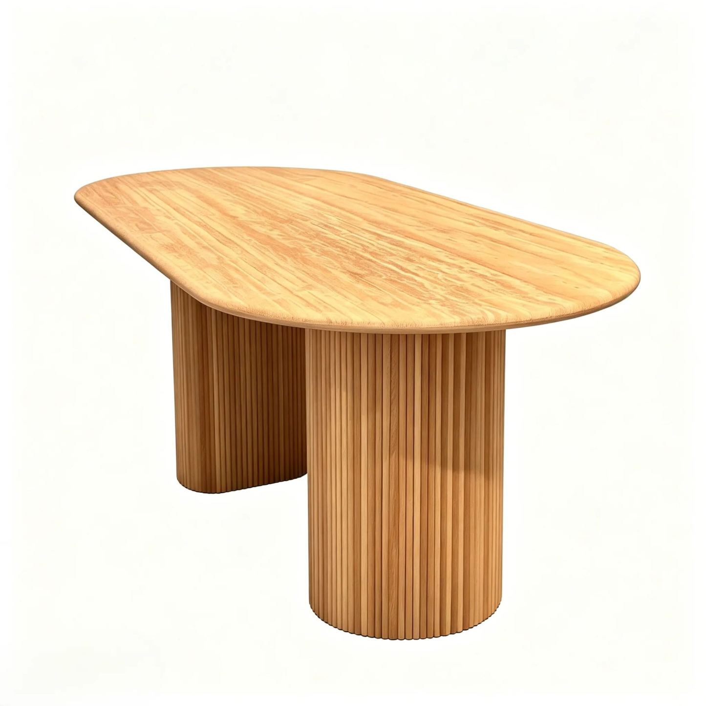 Natural travertine Dining Table
