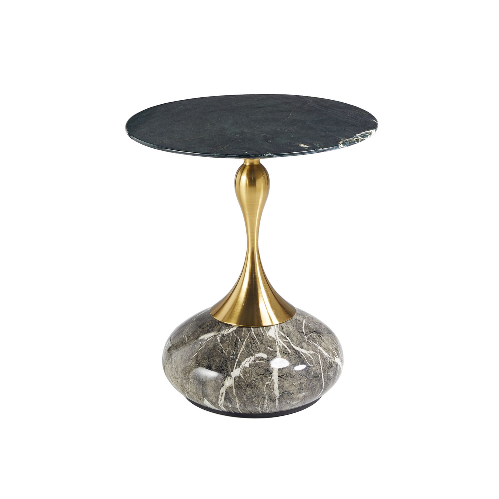 Aurelia Bell Marble Side Table