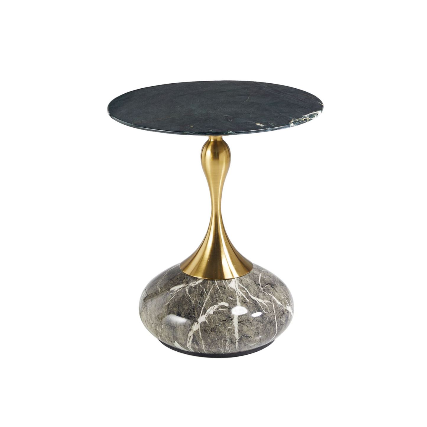 Aurelia Bell Marble Side Table