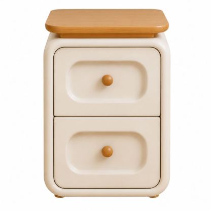 Milo Solid Wood Bedside Table