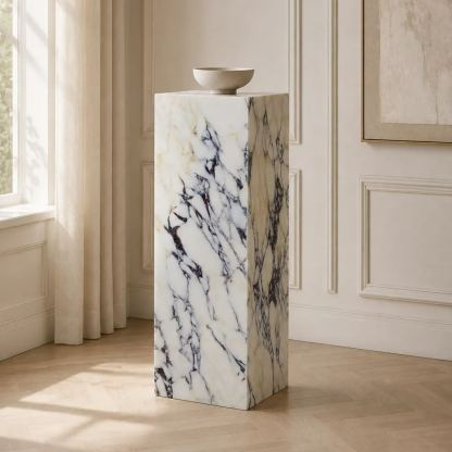 Bulgari Purple Marble Pedestal Set