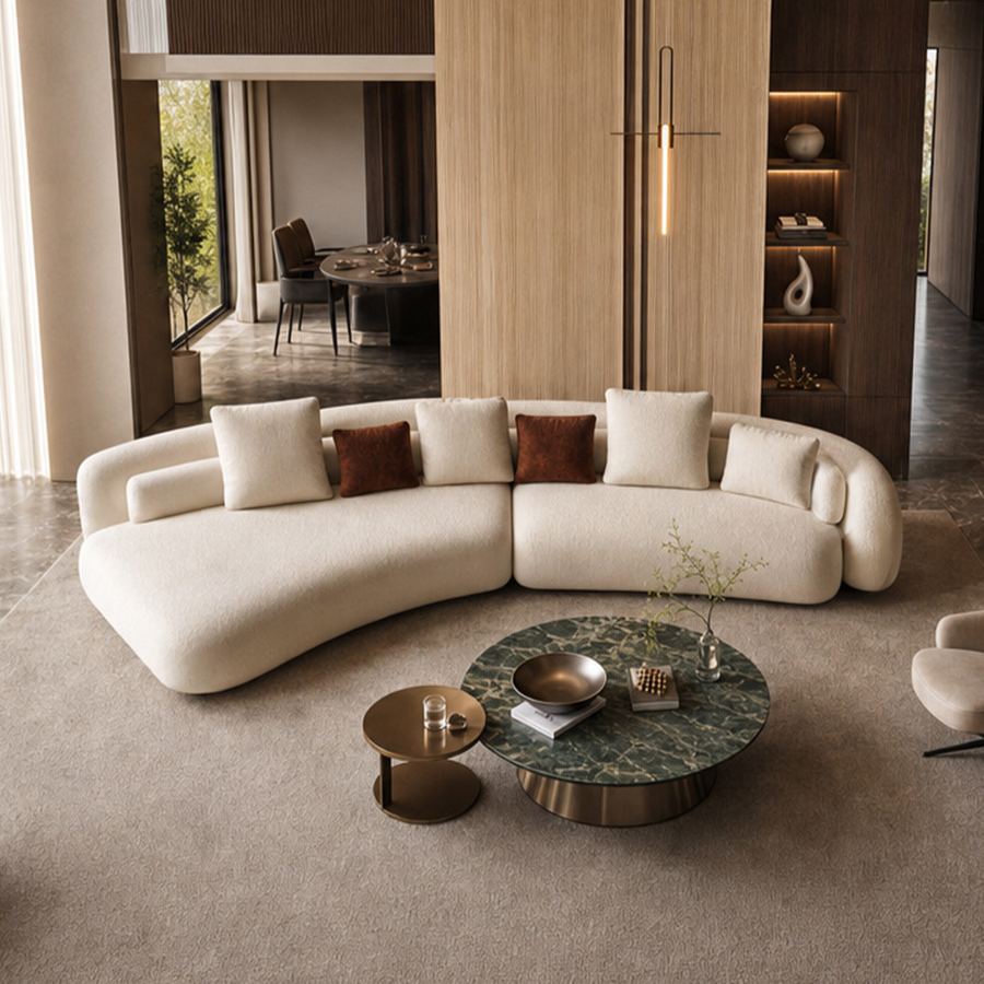 Bezier Curve Sofa