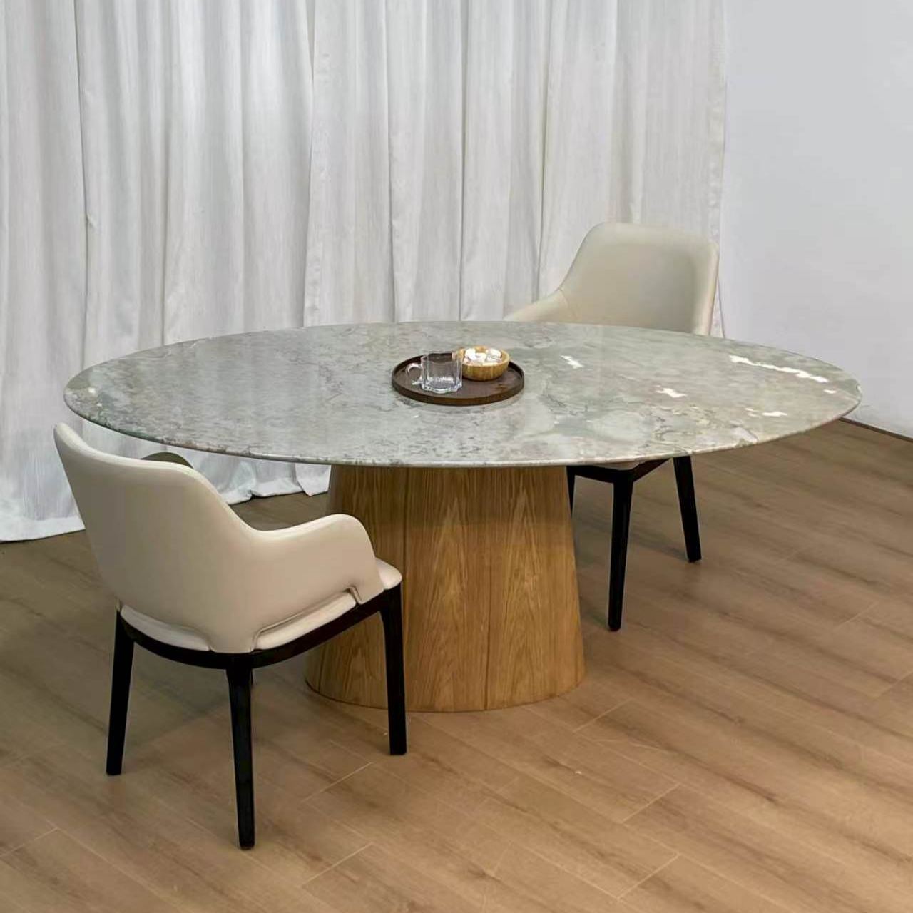 Monet Garden Marble Dining Table