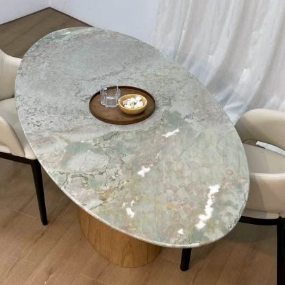Monet Garden Marble Dining Table